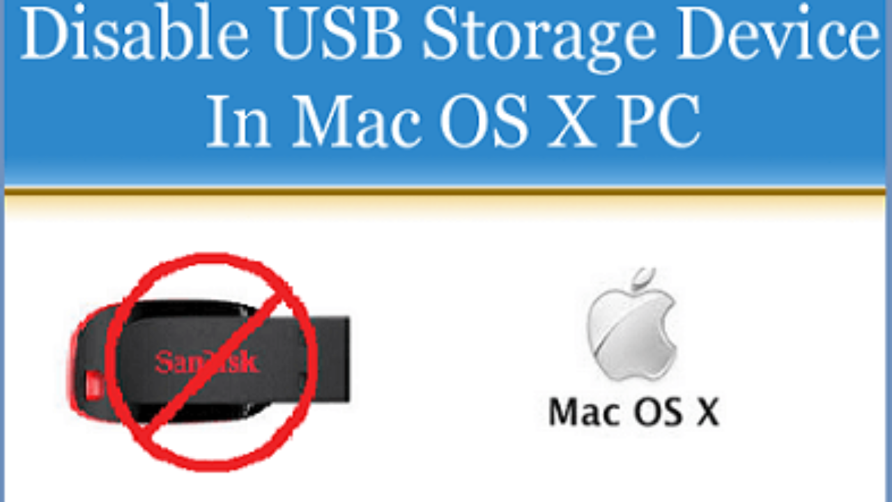 disable usb for mac